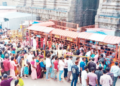 அண்ணாமலையார் கோயிலில் 3 மணி நேரம் காத்திருந்து பக்தர்கள் சாமி தரிசனம்