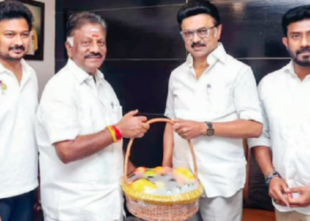 முதலமைச்சர் ஸ்டாலினுடன் ஓ.பன்னீர் செல்வம் சந்திப்பு