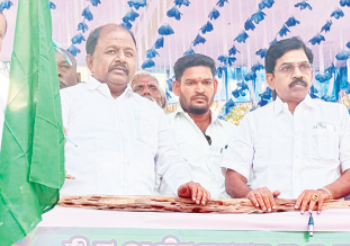 கடலாடி கிராமத்தில் கன்று விடும் திருவிழா