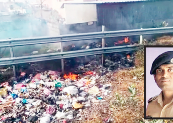 வாணியம்பாடியில் ரயில் நிலையத்தில் காவல் ஆய்வாளர் ஆய்வு