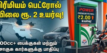ஈரான் போரின் எதிரொலி: பிரீமியம் பெட்ரோல் விலை லிட்டருக்கு ரூ. 2 உயர்வு!