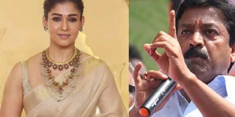 நயன்தாரா வேணும்! – அதிமுக முன்னாள் அமைச்சர் சி.வி. சண்முகத்தின் ஆபாசப் பேச்சு: வெடிக்கும் சர்ச்சை!