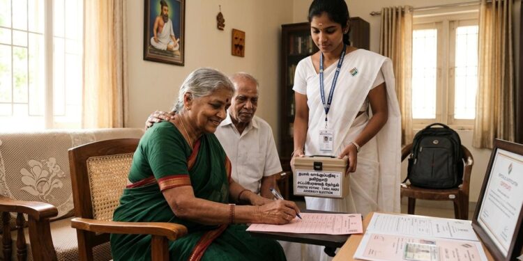 தமிழக தேர்தல்: வீட்டிலிருந்தே வாக்களிக்க ‘படிவம் 12D’ – தபால் வாக்கு பெறுவது எப்படி? முழு விவரம்!