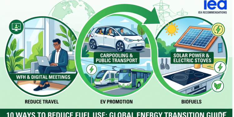 10 WAYS TO REDUCE FUEL USE: GLOBAL ENERGY TRANSITION GUIDE