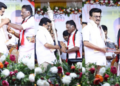 OPS joins DMK Madurai event
