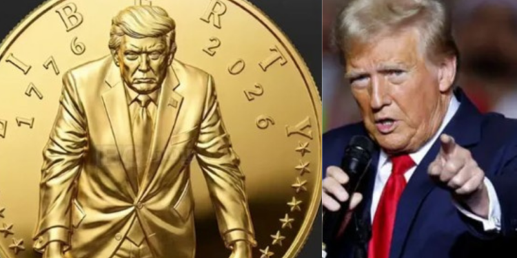 Trump Gold Coin