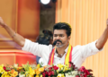 பெரும்பான்மை உறுதியாகாத நிலையிலும் விஜய்க்கு திரையுலக வாழ்த்து மழை