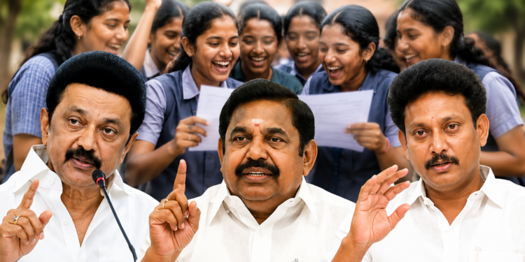 பிளஸ்-2 தேர்வில் வெற்றி பெற்ற மாணவர்களுக்கு அரசியல் தலைவர்கள் வாழ்த்து