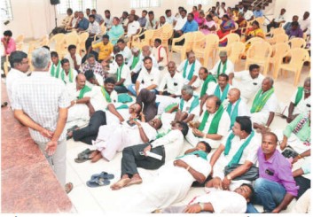 Thiruvannamalai Farmers Protest