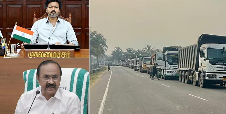 கேரளாவுக்கு கருங்கல் ஜல்லி கொண்டு செல்லும் கட்டுப்பாடுகளை தளர்த்த வேண்டும்: